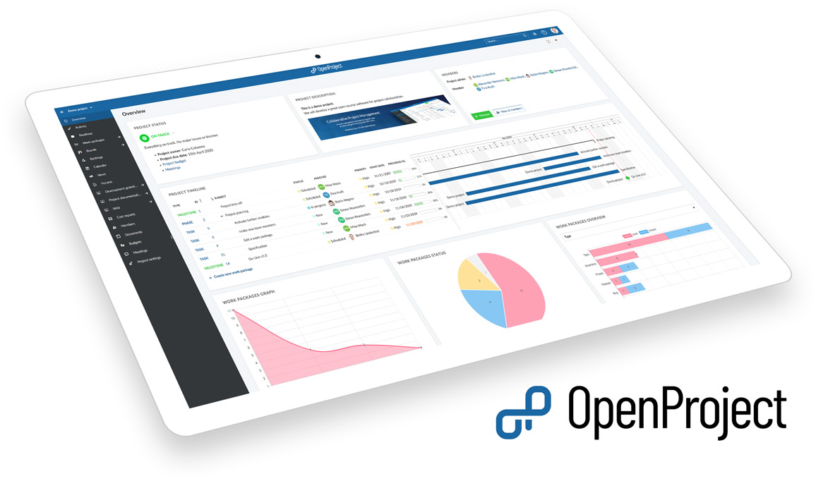 OpenProject - Projektmanagement software