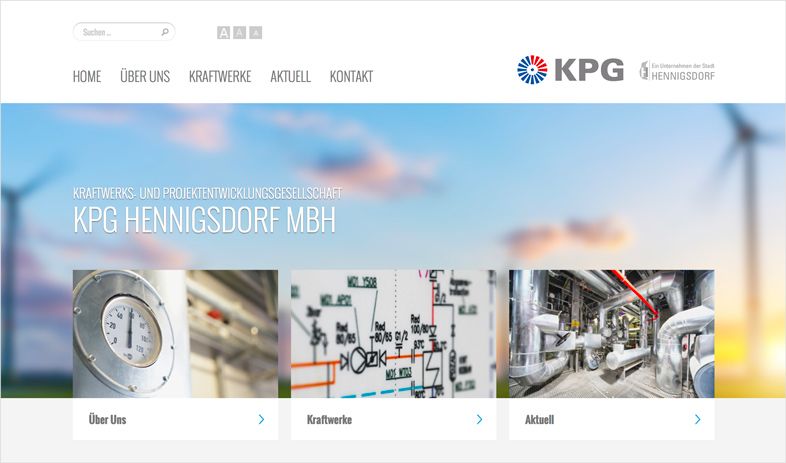 KPG Hennigsdorf Webseite